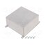 G0474F Enclosure: shielding; X: 120.5mm; Y: 120.5mm; Z: 59mm; aluminium v6pHNQfnPvGXBjwIoXdaKe0qMHEhKgz2YbPUr-zhSU4