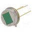 USEQFCSA455100 Sensor: infrared detector; 2.7÷8VDC; OUT: analogue; THT; TO39; QFC dnYlrhXTFaQ6KcB5xNS4eFvPJ6btOERi21Z9XFixUw8
