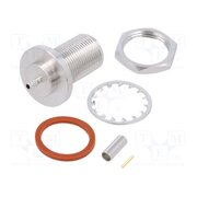 172129 Connector: N; socket; female; straight; 50Ω; crimped; gold-plated uALizqMRi5KbPrrFqimyRjmVUwoiMFbUTD74kPgFr2Q