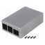 GTH-15822 Enclosure: for computer; Raspberry Pi 4 B; aluminium; grey EsslGeroGNHVMh9bvXDc_HYhbV_T4t4NfmTjgWx-QMc