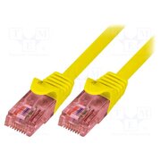 CQ2027U Patch cord; RJ45 plug,both sides; U/UTP; 6; stranded; Cu; 0.5m rCnNpZSAMNRjqMLtOnpiTiWcAkjUPguDqeWqjzzL5DU