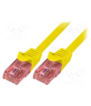 CQ2027U Patch cord; RJ45 plug,both sides; U/UTP; 6; stranded; Cu; 0.5m rCnNpZSAMNRjqMLtOnpiTiWcAkjUPguDqeWqjzzL5DU