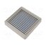 XPFA120CG Guard; plastic; 120x120mm; screw; with filter; beige HHIhxpsHYeAv9lMS3AbfpjLx7bSYzKKlu4Co49GjAYc