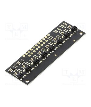 QTRX-MD-08RC REFLECTANCE SENSOR ARRAY Sensor: distance; reflective; 2.9÷5.5VDC; digital; Ch: 8; 61x20mm uOlvpWdXQOXwXYZWcw7NRmgcDvBANNzchHMDRd6Onj4