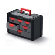 KMC301 Set with containers; polymer; transparent; black; 400mm; 200mm qdZARn-mfT5ew9U1DUD--RgmFP_8NnSZMAn1bkKvecM