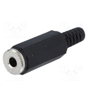 4832.3200 Connector: Jack 3,5mm; plug; female; mono; ways: 2; straight; 4mm ubyg6oBs8uWIv76W6UO68Tx7PK3im9Nbw1QWs7ao2J4