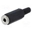 4832.3200 Connector: Jack 3,5mm; plug; female; mono; ways: 2; straight; 4mm ubyg6oBs8uWIv76W6UO68Tx7PK3im9Nbw1QWs7ao2J4