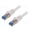 CQ4031S Patch cord; RJ45 plug,both sides; S/FTP; 6a; stranded; Cu; 1m; LSZH XfXEbRzc59G30wrIgdXs6_rreSx2Euh7ZaETK00vxNc