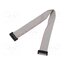 DS1052-01-202B2MA203001 Ribbon cable with IDC connectors; Tape ph: 1mm; Contacts ph: 2mm xi-7S2PXs0sNAEjd29zNhTRocGfVwbDE3XUSIyDrvA4