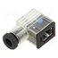 CEP/1 LV 24 Plug for coil; PIN: 3; natural (transparent); 24V; A: 20.8mm kRnJIxQoJh_rKapydGBS1MUL0ePTIJz7ZhmQQdmDE4A