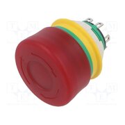 XA1E-LV3SG02Q4R Switch: emergency stop; 16mm; Stabl.pos: 2; NC x2; red; yes; IP65; XA qLN4nqLBx_74k8k0bixHVL69ayIZ2LzIqzEqJGb_ShU