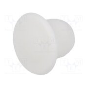 10060643 Stopper; H: 9mm; push-in; Flange dia: 15mm; white; Ømount.hole: 10mm 3u_-e0aQktael7P2nT59pccnK34tH2NGXp1VEm94b38