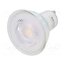 8718696728390 LED lamp; GU10; neutral white; 230VAC; 390lm; P: 4.6W; 36°; 4000K LdBtJqBcCoBIZ0tdFjliHkhQMLybSAcKDAfE0z_Kb-A