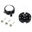 POLOLU-2692 Ball casters; Kit: ball,housing; screw; Ø: 34mm; plastic; plastic l6sk4FGIAmLJrXeegQwNEGiwiqSM51TEzUH-Wy40VL0