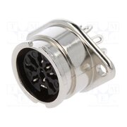 0107 08-1 Connector: DIN; socket; female; PIN: 8; 270°; straight; soldering oI3MoL_NUJr-_wXTvqdzIl1P_qQN6CD7Ypi2FlnjZoQ