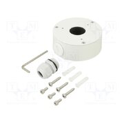 PFA134 Junction box; Ø90x35mm; white; aluminium; Connection: M20 sgo2G7KmqbzZ43FbCO2ks8FeTDwH2yggOPWH38LbV5Q