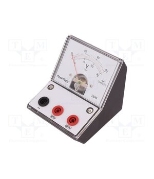 P 205-12 Voltmeter; VAC: 0÷30V,60V; 90x106x103mm; 2.5%; Meter: analogue OIx2Jqgil9FBlsHZyH5ZRGZZiwwaQstKdvQb634VcdQ