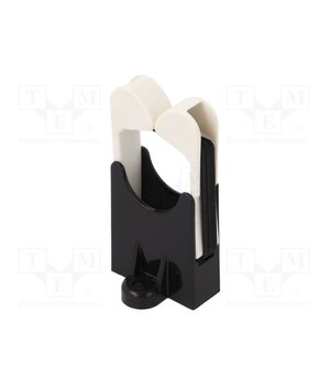 RER.75-S6-X Screw mounted clamp; Øbundle : 19.1mm; polyamide; black; W: 30mm N4cV8L0aVdoM0qmmuVRG9Ja23JfDMha3w1uxHvZFZTw