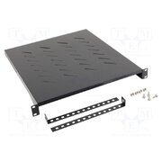 AK-1005-B Shelf; 1U; black; Standard: 19"; rack shelf dv79Vi2He5RFSm4UYrQgbwUiUIuhWFvuM_cC89PqfhU