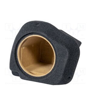 FBAUDI09 Car loudspeaker enclosure; MDF; black melange; 250mm; Audi; 15l 2rxQYugGQFZrSPI6ROtUncsWb5NY9SUIJxZGaHm5sfM