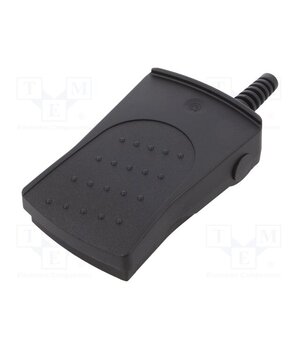 02420.0501-00 Switch: foot; Stabl.pos: 1; DPST-NO; 14A/250VAC; IP65,IP67; black TiBqgB_4LVx4xfGYZ1mfYROIFYDybWmO-jKimUxWoT4
