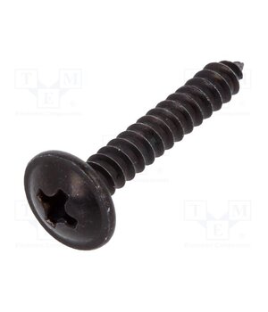 59203 Screw; 100pcs; 22mm; steel; black; Thread: 3,5 9iORdAcVZ1MxrzKZcJmzVS3im6Vv2kJqHHpQztkTfFA
