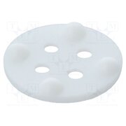 118-055 Spacer sleeve; LED; Øout: 6.2mm; L: 1.4mm; white; Holes pitch: 2.5mm AXH9Vwiv1qH0zJUgOrZnuD-GKv7EupwuDmhB8apo_S8