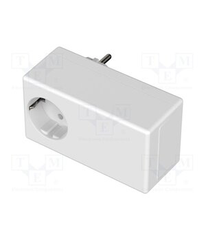 SE 432 DE - 9016 Enclosure: for power supplies; X: 65mm; Y: 120mm; Z: 50mm; white Lk1eBzPRxuPcR0dN0lGtCRjI39HHBaLMLAupKXjQU0I