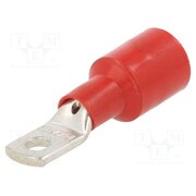 BM00632 Tip: ring; 6.3mm; M5; 25mm2; crimped; for cable; insulated; red X95_e-qULOY3ia0zGA9E4kZ_ZLDRUWEOAquMaq1hAQg