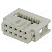 09185106803 Connector: IDC; plug; female; PIN: 10; for ribbon cable; 2.54mm; 2x5 r3UJGEUjJu-twisjMt3Ypn25VEhHF79Eiju5XaCSxY0