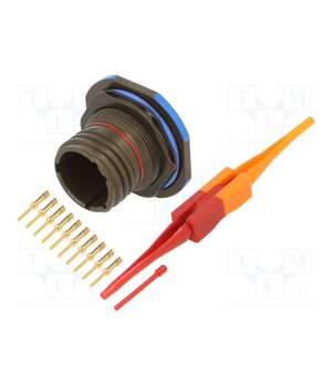 D38999/24WC98PN Connector: military; socket; male; PIN: 10; straight; crimped; 7.5A aeCRrXiUYA8GhBhe-qEcOQHukzaK3QBmyBubGexZhg0
