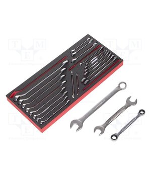 FF3A08 Wrench-set; spanner,combination spanner; with ratchet; 23pcs. 2UsHDgY-gvUYVvsCvaDiLzHj9gtM_V3St3BAX_82K9I