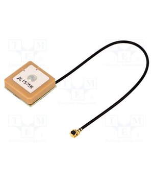 GPS-ANT047 Antenna; GPS; 0dBi; RHCP; for building in; 50Ω; 15x15x6.8mm; 3.3VDC Jmn9MUDjLLsPsG-Qia2uwjvY1uCOBSEWUm3yKk6tArQ