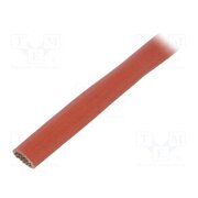 SCS4KV 5.0 RB 10 Insulating tube; fiberglass; brick red; -60÷250°C; Øint: 5mm jz_CoHSDD9HE6psgomuzgZSPGfJIjMcSJ5zcAVQPaoE