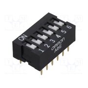 A6E-6101-N Switch: DIP-SWITCH; Poles number: 6; ON-OFF; 0.025A/24VDC; Pos: 2 OlU-ReB_upt6Cpl6HfMSQtEGYGXZI6MKQfOQ0YkDls0