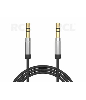 KABELIS Jack 3,5 mm - Jack 3,5 mm, stereo, 1,5 m, melns, Premium

 CKA044P2.jpg