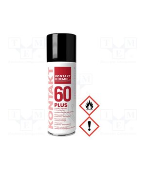 73909-001 Cleaning agent; KONTAKT 60 PLUS; 200ml; spray; can; red; cleaning Q4T6HaFGoKl2XO8uT3KhZBa4lWdnewPFCVbEzkWkK9A