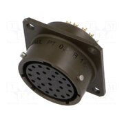 PT02A1626S Connector: circular; socket; female; PT/451; 7.5A; 600V; PIN: 26 ylmANVseJr2wA9v6UzjDKmcNSSQb0psbt4LOqKdDG5s