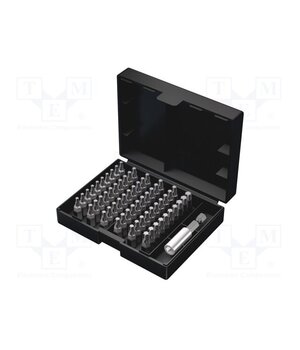 05057909001 Tools set: screwdriver bits; plastic box; Torx®; 1/4"; 61pcs. RJebn7Qp5SREKGSUbpm2UkuafX1osO9ZQCz5cZzZ0uc