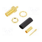 132119RP Connector: RP-SMA; socket; male,reverse; straight; 50Ω; PTFE; brass TcUP00ekdWKeI2GyJGWiIx4oBspL9CmQsfByb9zf_9E