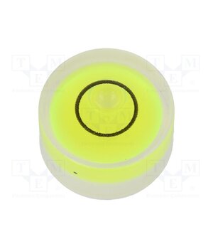 GN 2281-KT-14-G-40-1 Spirit level; H: 8mm; Ømount.hole: 14mm; plastic; Body: white ePSkbVmkhwqdPptpDPNBYV6SrgMlESHt0l-CEo0Z-Ek