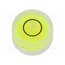 GN 2281-KT-14-G-40-1 Spirit level; H: 8mm; Ømount.hole: 14mm; plastic; Body: white ePSkbVmkhwqdPptpDPNBYV6SrgMlESHt0l-CEo0Z-Ek
