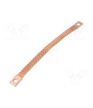 60125 Braids; earthing tape; 16mm2; Ø1: 9mm; Ø2: 9mm; 120A; L: 0.23m pulh-wVHx3WGldQTItFcTfMKrAt5qRI7LV04nalRDxE