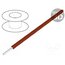 3050/1 BR005 Wire; HookUp Wire; 24AWG; wire; Cu; PVC; brown; 300V; 30.5m; 100ft uSwLQMnVB5uszxd_A4H19rJK-CsEWh_g2woQtHNbtOE