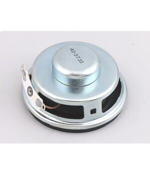 SPEAKER platjoslas 3W 4Ω, ø40mm, augstums 20mm

 GAIVP050+1.jpg