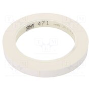 471-12-33/WH Tape: marking; white; L: 33m; W: 12mm; Thk: 0.13mm; 2.5N/cm; 130% o0tnPoGSOX195oHpJOMI2IzXw98yMzydVzhcHzvnIrM