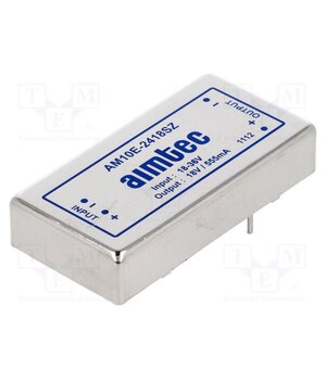 AM10E-2418SZ Converter: DC/DC; 10W; Uin: 18÷36VDC; Uout: 18VDC; Iout: 0.55A; DIP24 euXipHAr2-Q4XCO9-SeyR0aEX9TB3JDU2F1R0IdCJaw