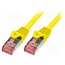 CQ2087S Patch cord; RJ45 plug,both sides; S/FTP; 6; stranded; Cu; 7.5m luDuD9Wdqs-DeGOy6pZLknsyNanlwrZKTR4Vn_2MOqk
