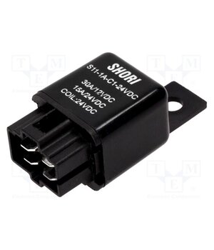 S11-1A-C1-24VDC Relay: electromagnetic; SPST-NO; Ucoil: 24VDC; 30A; automotive 9oCm2ZNY8pFAyrDcFBFe2zn-k4S_ilij35qqge8mDLM