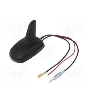 A00034-05 Antenna: automotive; SHARK; 15dBi; AM,DAB,FM; 50Ω; black; 5÷12VDC DYV_7ubuTdAiXWUrgZoOUEAY_Gwa0eItqDWVWgnDg8g